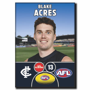 2024 AFL Carlton Football Club - ACRES, Blake