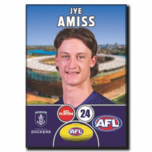 2024 AFL Fremantle Football Club - AMISS, Jye