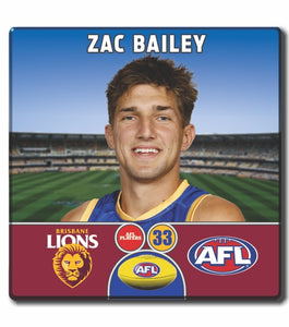 2024 AFL Brisbane Lions Football Club - BAILEY, Zac