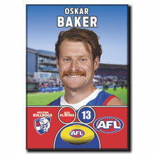 2024 AFL Western Bulldogs Football Club - BAKER, Oskar