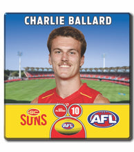 2024 AFL Gold Coast Suns Football Club - BALLARD, Charlie