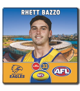 2024 AFL West Coast Eagles Football Club - BAZZO, Rhett