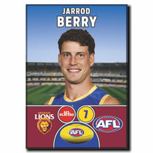 2024 AFL Brisbane Lions Football Club - BERRY, Jarrod