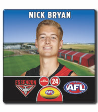 2024 AFL Essendon Football Club - BRYAN, Nick