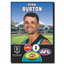 2024 AFL Port Adelaide Football Club - BURTON, Ryan