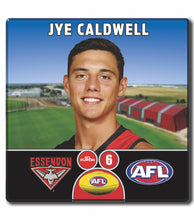 2024 AFL Essendon Football Club - CALDWELL, Jye