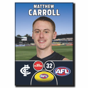 2024 AFL Carlton Football Club - CARROLL, Matthew
