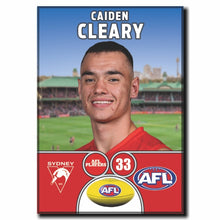 2024 AFL Sydney Swans Football Club - CLEARY, Caiden