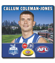2024 AFL North Melbourne Football Club - COLEMAN-JONES, Callum