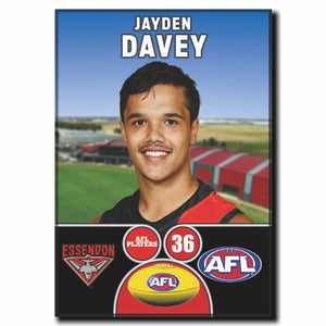 2024 AFL Essendon Football Club - DAVEY, Jayden