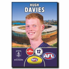 2024 AFL Fremantle Football Club - DAVIES, Hugh