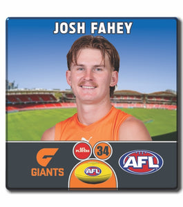 2024 AFL GWS Giants Football Club - FAHEY, Josh