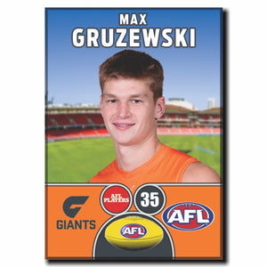 2024 AFL GWS Giants Football Club - GRUZEWSKI, Max