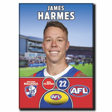2024 AFL Western Bulldogs Football Club - HARMES, James