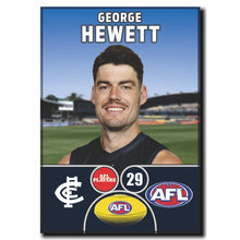 2024 AFL Carlton Football Club - HEWETT, George