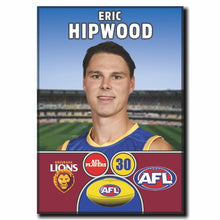 2024 AFL Brisbane Lions Football Club - HIPWOOD, Eric