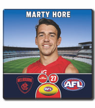 2024 AFL Melbourne Football Club - HORE, Marty