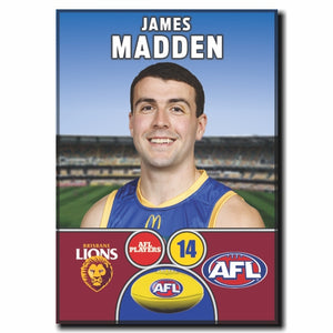 2024 AFL Brisbane Lions Football Club - MADDEN, James