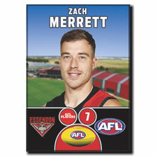 2024 AFL Essendon Football Club - MERRETT, Zach