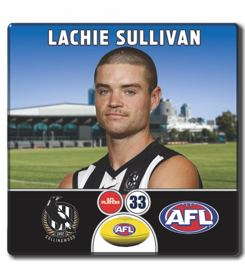 2024 AFL Collingwood Football Club SULLIVAN, Lachie Sporting Souvenirs