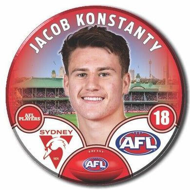 2023 AFL Sydney Swans Football Club - KONSTANTY, Jacob