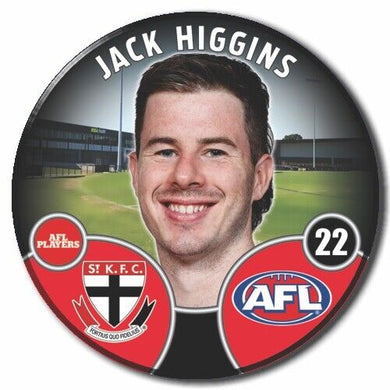 2022 AFL St Kilda - HIGGINS, Jack