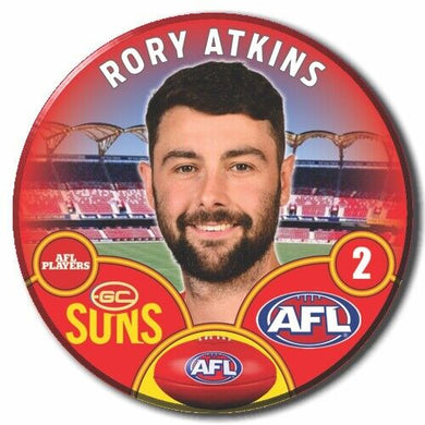 2023 AFL Gold Coast Suns Football Club - ATKINS, Rory
