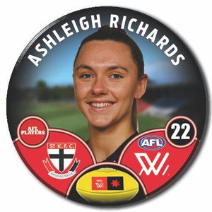 AFLW S8 St Kilda Football Club - RICHARDS, Ashleigh