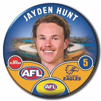 2024 AFL West Coast Eagles Football Club - HUNT, Jayden