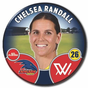 2022 AFLW Adelaide Player Badge - RANDALL, Chelsea