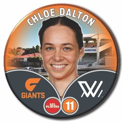 2023 AFLW S7 GWS Giants Player Badge - DALTON, Chloe