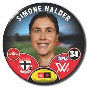 AFLW S8 St Kilda Football Club - NALDER, Simone