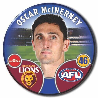 2022 AFL Brisbane Lions - McINERNEY, Oscar