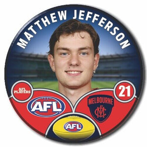 2024 AFL Melbourne Football Club - JEFFERSON, Matthew