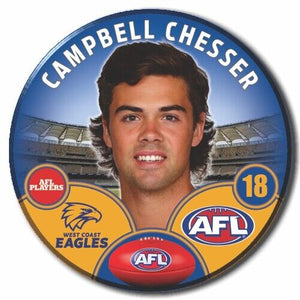 2023 AFL West Coast Eagles Football Club - CHESSER, Campbell