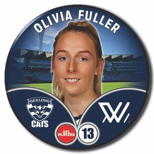 2023 AFLW S7 Geelong Player Badge - FULLER, Olivia