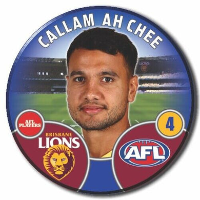 2022 AFL Brisbane Lions - AH CHEE, Callum