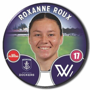 2022 AFLW Fremantle Player Badge - ROUX, Roxanne