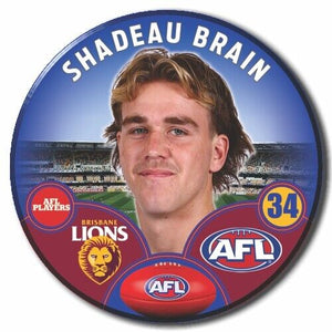 2023 AFL Brisbane Lions Football Club - BRAIN, Shadeau
