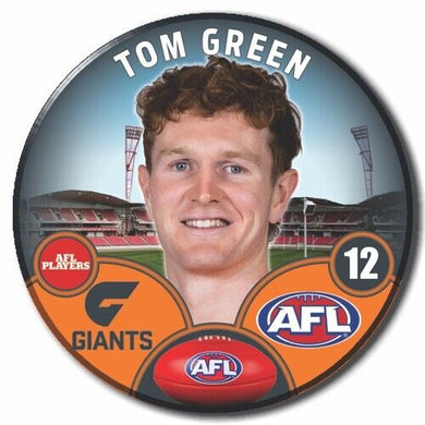 2023 AFL GWS Giants Football Club - GREEN, Tom