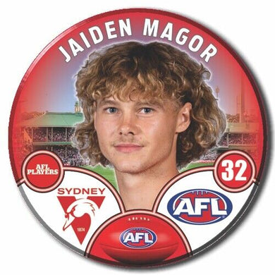 2023 AFL Sydney Swans Football Club - MAGOR, Jaiden