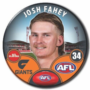 2023 AFL GWS Giants Football Club - FAHEY, Josh