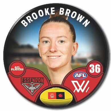 AFLW S8 Essendon Football Club - BROWN, Brooke