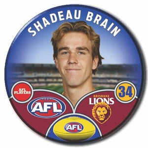 2024 AFL Brisbane Lions Football Club - BRAIN, Shadeau