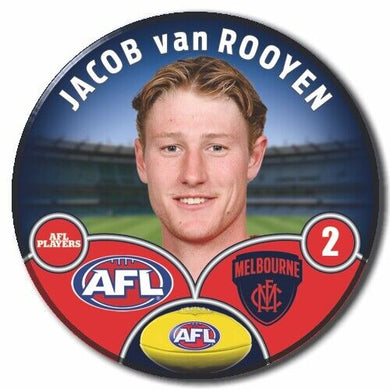 2024 AFL Melbourne Football Club - VAN ROOYEN, Jacob