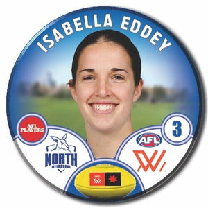 AFLW S8 North Melbourne Football Club - EDDEY, Isabella