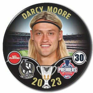 2023 AFL PREMIERS Collingwood - MOORE, Darcy