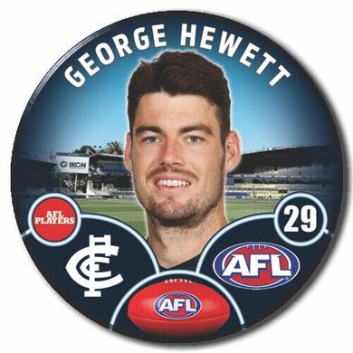 2023 AFL Carlton Football Club -HEWETT, George