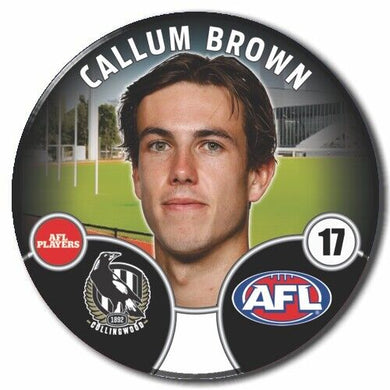 2022 AFL Collingwood - BROWN, Callum