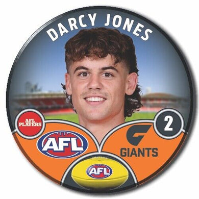 2024 AFL GWS Giants Football Club - JONES, Darcy